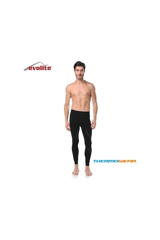 Evolite Thermowear Erkek Termal Alt İçlik Siyah