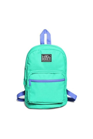 Coral High Su Yeşili Üç Bölmeli Mini Sırt Çantası 24204