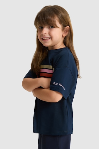 U.s. Polo Assn. Kız Çocuk Lacivert Tişört 50325698-vr033