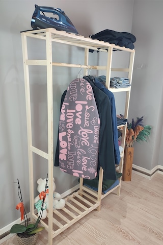 İyimi Smart Midi Portatif Ütü Masası Büyük Smart Mini Love