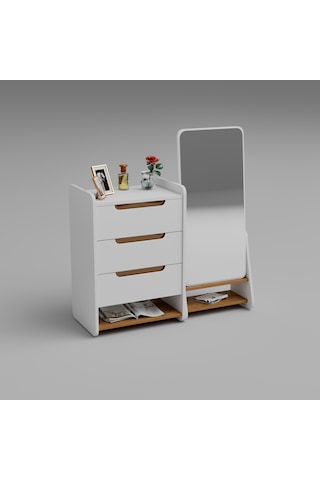 Sahra Yatak Odası Takımı 6 Kapılı Gardırop 100% Mdf Bazalı