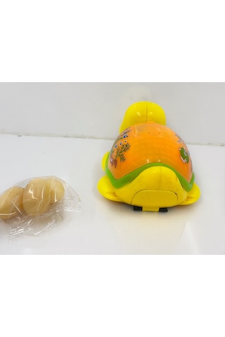 Oyuncak Yumurtlayan Kaplumbağa Sesli ve Işıklı 17 Cm Oyuncak