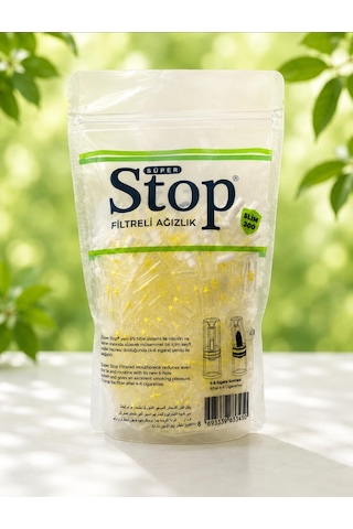 Stop Filtreli Ağızlık Slim 300 Lü Poşet