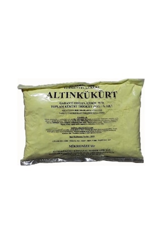 Altınkükürt Toprak Ph Düzenleyici 1kg 1 KG