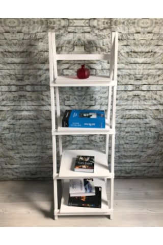 Çiçeklik Havluluk 4 Bölmeli Raf Ve Kitaplık Çok Amaçlı