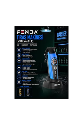 Tıraş Makinesi Mavi Fndsklks0014blue