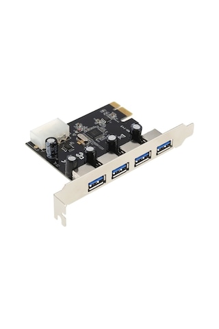 Wozlo 4 Port Usb 3.0 Pci Express Pci-e Çoklayıcı Çoğaltıcı Kart