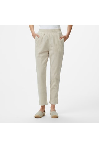 Nautica Kadın Bej Regular Fit Pantolon Düz 45p310t Bej