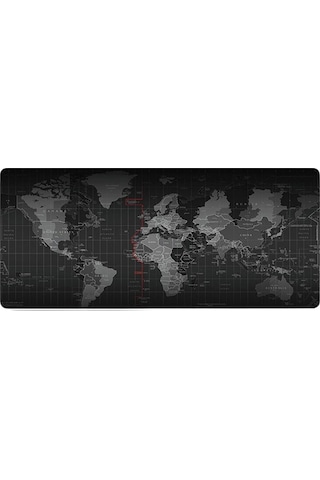 Gaming Kaymaz Taban Dünya Desenli 70x30 Xxl Mouse Pad Sr679d