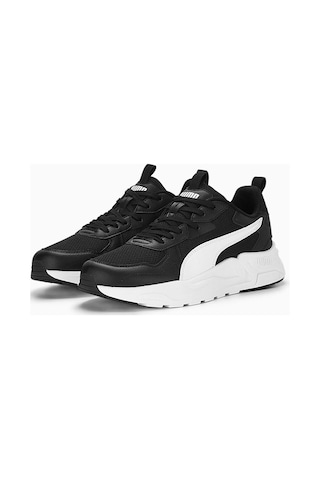 Puma Trinity Lite Erkek Sneaker Spor Ayakkabı Siyah Beyaz