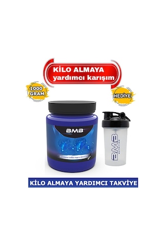 BMB Kilo-Almaya Yardımcı Gıda Takviyesi 1 KG 1000 Gr + Shaker Bardak