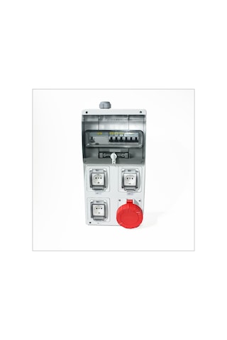Ip66 Kombinasyon Panosu 3 Ad. Schuko Priz 3x16a 1 Ad. 5x32a Priz