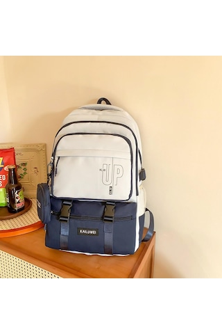 Geeksen 2024 Yeni Büyük Kapasiteli Su Geçirmez Sırt Çantası - Okul Ve Seyahat İçin Çok Renkli