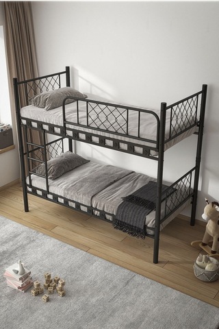 Argimo Metis Siyah Metal Ranza Ve Karyola 90x200