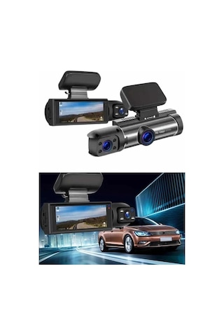 Araç İçi Full Hd Kamera Ön Ve Arka Kameralı Ekranlı Araç Kamerası 46625330