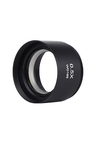 Stereo Mikroskoplar Yardımcı Objektif Lens Barlow Lens Büyüteç 0.5x Wd165
