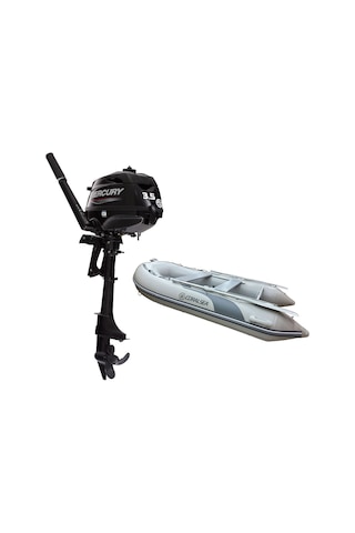 Coralsea 290 Ahşap Tabanlı Şişme Bot + Mercury 3.5 Hp Deniz Motoru