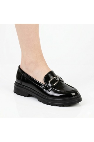 Ayakkabımood Sl2001 V Toka Kadın Loafer Günlük Ayakkabı Kahverengi