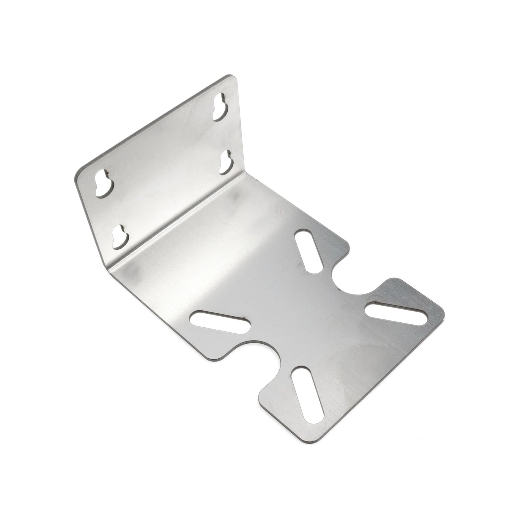 Yaleker Stainless Steel Su Filtresi Kasa Braketi - Dayanıklı, Hava Ve Yağmur Dayanır, Duvar/potaya Monte Edilebilir Vidalı Yok Gümüş