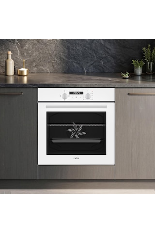 Carino 8401 0+3 Fonksiyon Dijital Beyaz Power Turbo Ankastre Fırın