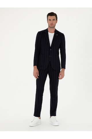 Cacharel Erkek Koyu Lacivert Pantolon Klasik 50284757-vr100
