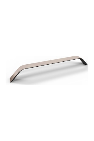 Şahin Alüminyum Metal Lüks Modern Mobilya Çekmece Mutfak Dolabı Kulpu İnox 224mm Inox