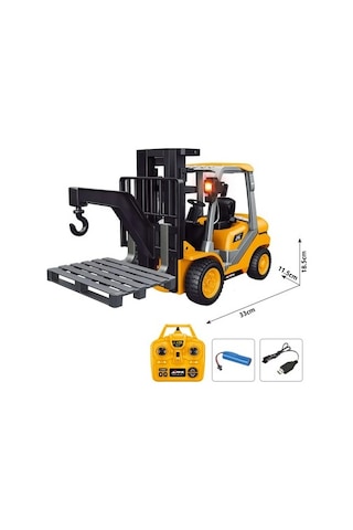 Uzaktan Kumandalı Şarjlı Forklift Oyuncak İle Eğlence