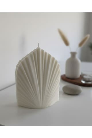 Özdemcandle Palamya Dekoratif Büyük Baton Soya Mum 13x16 Cm Plm-sya-0116 Koku Seçenekleri İçin Ürün Açıklamasını İnceleyiniz Krem