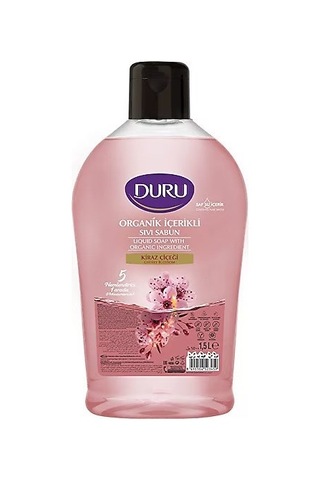 Duru Sıvı Sabun 1500 Ml X 3 Lü Karma Paket Zeytinyağı-hind.cevizi-kiraz