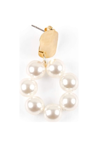 İncili Küpe S26kup008 Us26kup00874 çok renkli