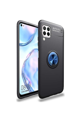 Huawei P40 Lite Kilif Yüzüklü Tam Korumali Silikon 434955163