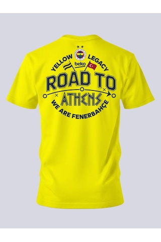 Fenerbahçe Basket Fınal Four 2026 Sarı Tshırt SARI