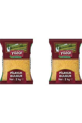 Yazar Pilavlık Bulgur 2 x 2 KG