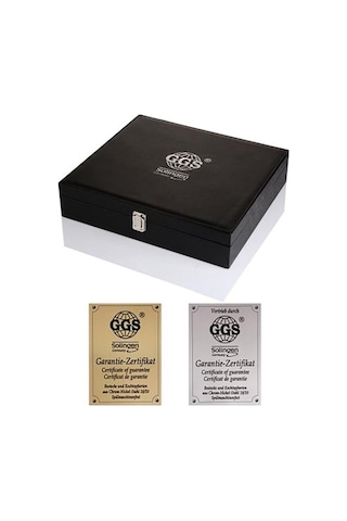 Ggs Solingen Rebeka Parlak Altın 96 Parça Çatal Bıçak Seti