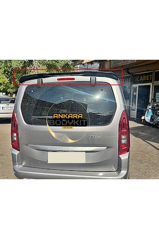 Proace Yarasa Spoiler - Plastik - Parlak Siyah