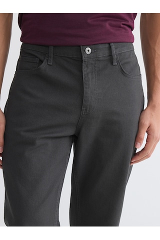 Lcwaıkıkı Classic Antrasit Rahat Kalıp Gabardin Erkek Chino Pantolon