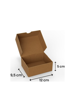 12x9,5x5 - 500 Adet Kesimli Kutu - Internet Ve Kargo Kutusu 500 Adet