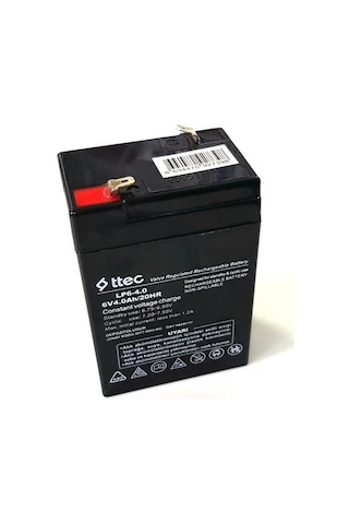 Ttec 6Volt 4Amper Akü -