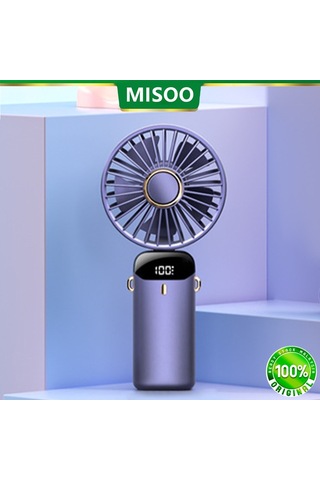 Hallow  DNH061 Katlanabilir Taşınabilir El Tipi Mini Vantilatör