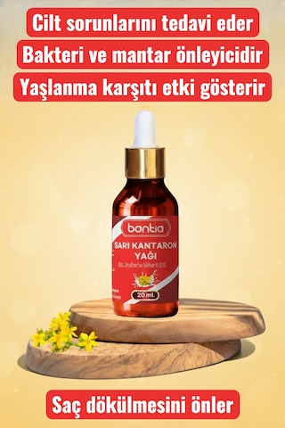 Sarı Kantaron Yağı 20 Ml Zeytinyağı Maserasyon, Eklem & Kas , Yara Tahriş  20 ML