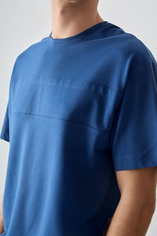 Air Jones Tommy Life Parlament Pamuklu Kalın Yumuşak Dokulu Oversize Fit Basic Erkek T-shirt - 88378 Parlament