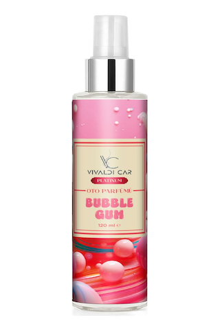 Platinium Bubble Gum Araba Oto Araç Kokusu Sprey Parfüm 120 Ml
