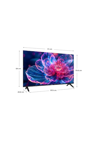 Onvo 50VQ90F3UB 50" 127 Ekran Uydu Alıcılı 4K Ultra HD Google Smart QLED TV