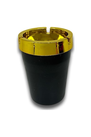 Shiny Araç Araba Küllüğü Parlak Gold 9cm