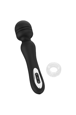 Teltree 360 Bükülebilir Başlı, 12 Ayarlanabilir Seviyeli, Su Geçirmez Kadın Masaj Aleti - Usb Şarjlı