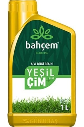 Gübretaş Bahçem Yeşil Çim Plus Sıvı Bitki Besini 1Lt