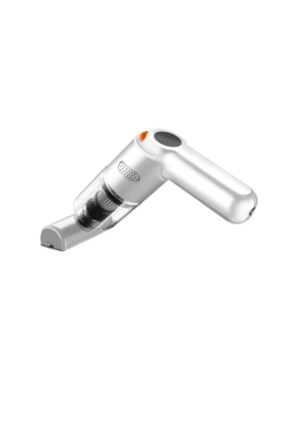 Portatif Araç Akülü Mini Süpürge-beyaz