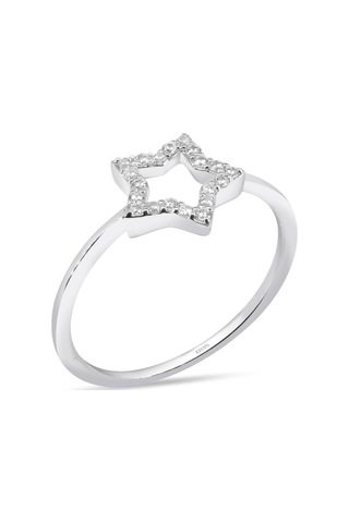 0.15 Karat Pırlanta Yıldız Yüzük