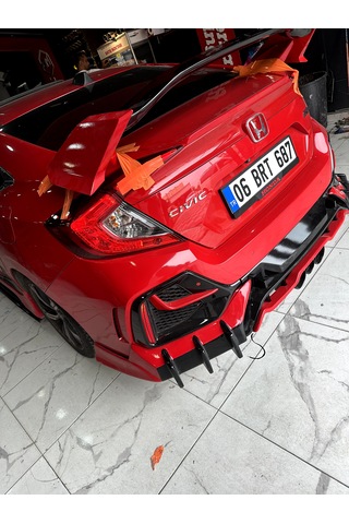 Honda Fc5 Typer Tampon Arka Köşeler--fibersan Tuning 0000