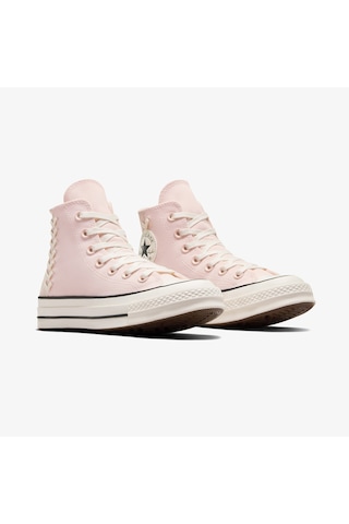 Converse Chuck 70 Crafted Laces Unisex Pembe Sneaker